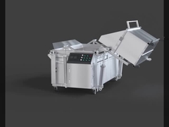 자동 배출 및 자동 로딩 튀김 기계