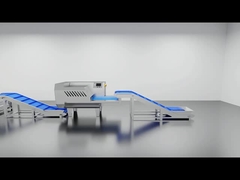 산업용 자동 프라이 머신 감자 칩 프라이 생산 라인